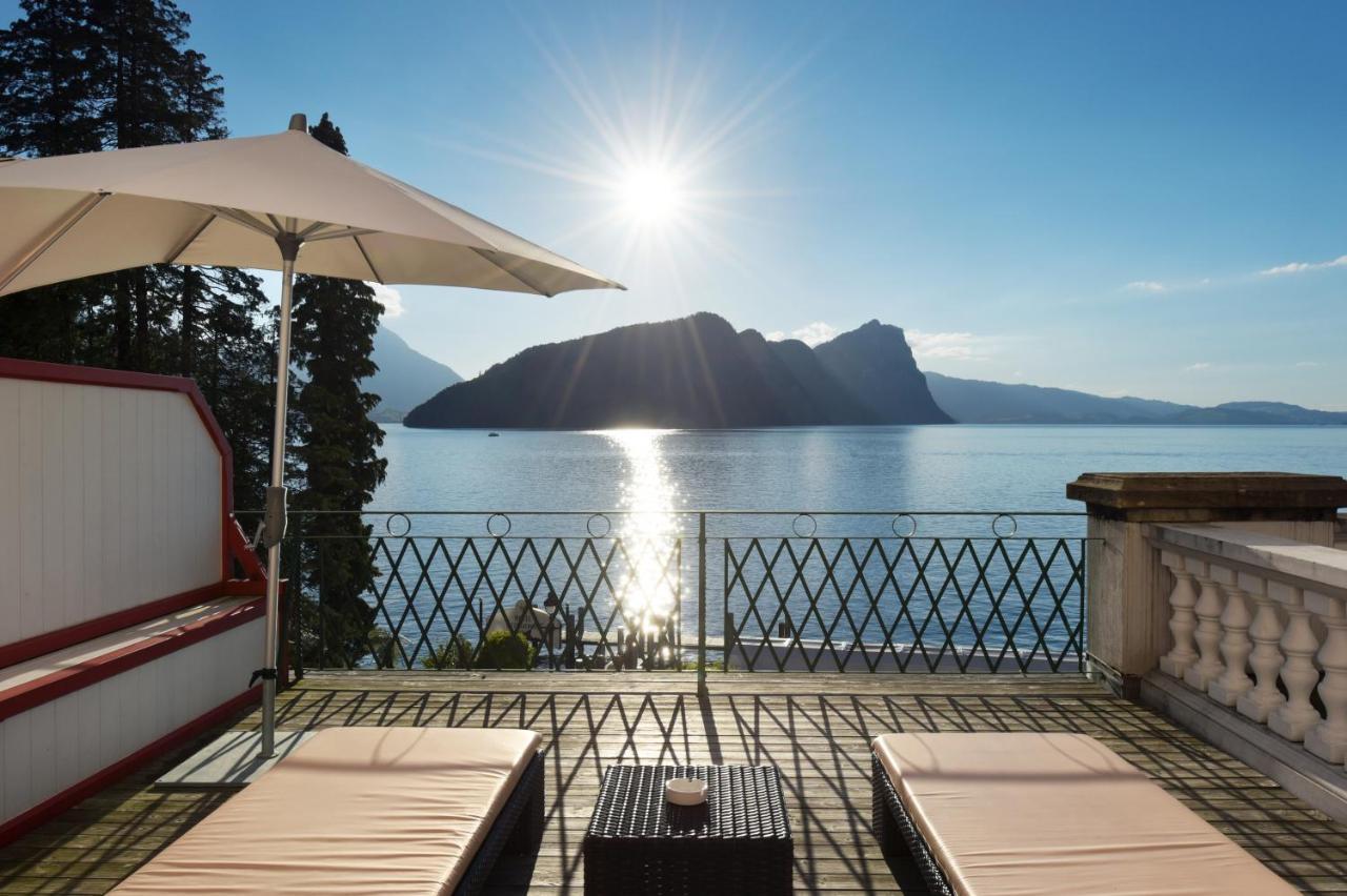 Hotel Vitznauerhof - Lifestyle Hideaway At Lake Lucerne Exteriör bild