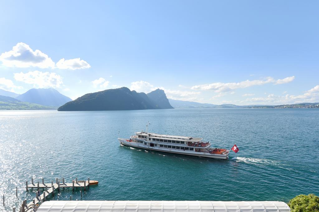 Hotel Vitznauerhof - Lifestyle Hideaway At Lake Lucerne Exteriör bild