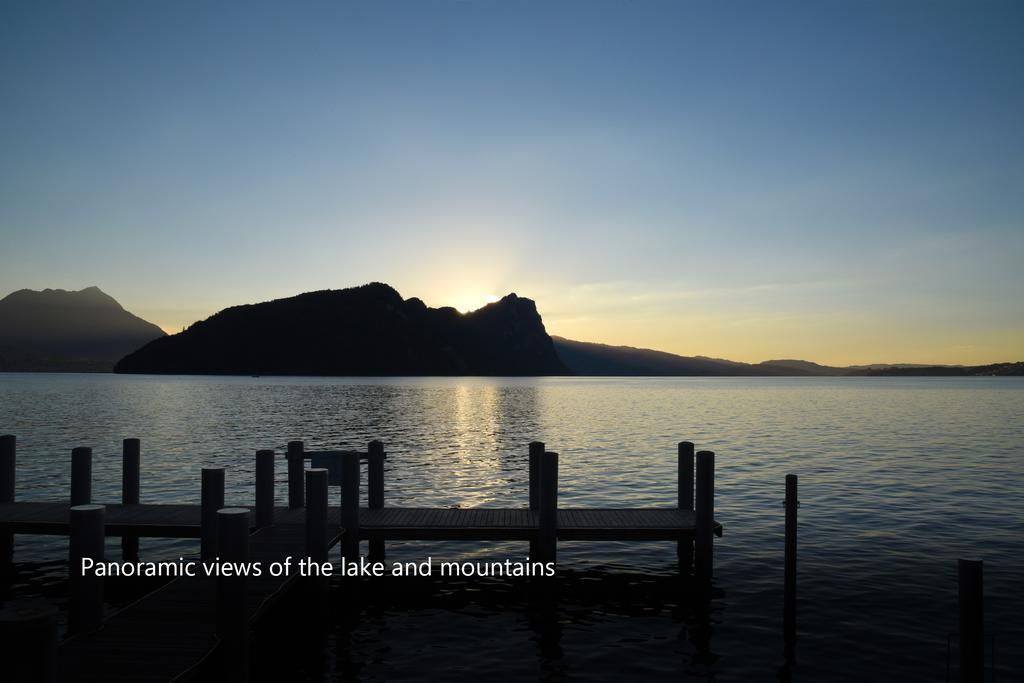 Hotel Vitznauerhof - Lifestyle Hideaway At Lake Lucerne Exteriör bild