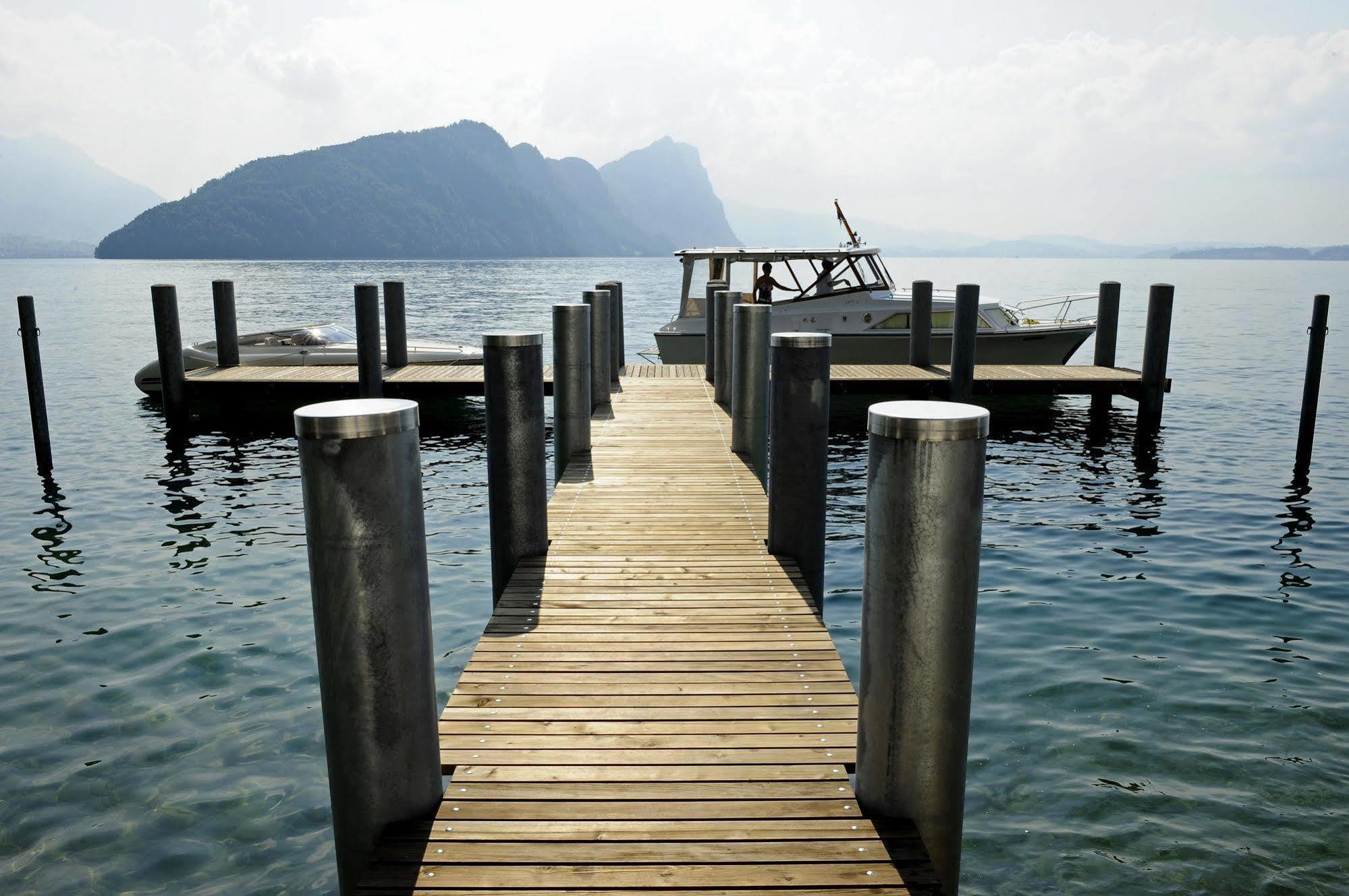 Hotel Vitznauerhof - Lifestyle Hideaway At Lake Lucerne Exteriör bild