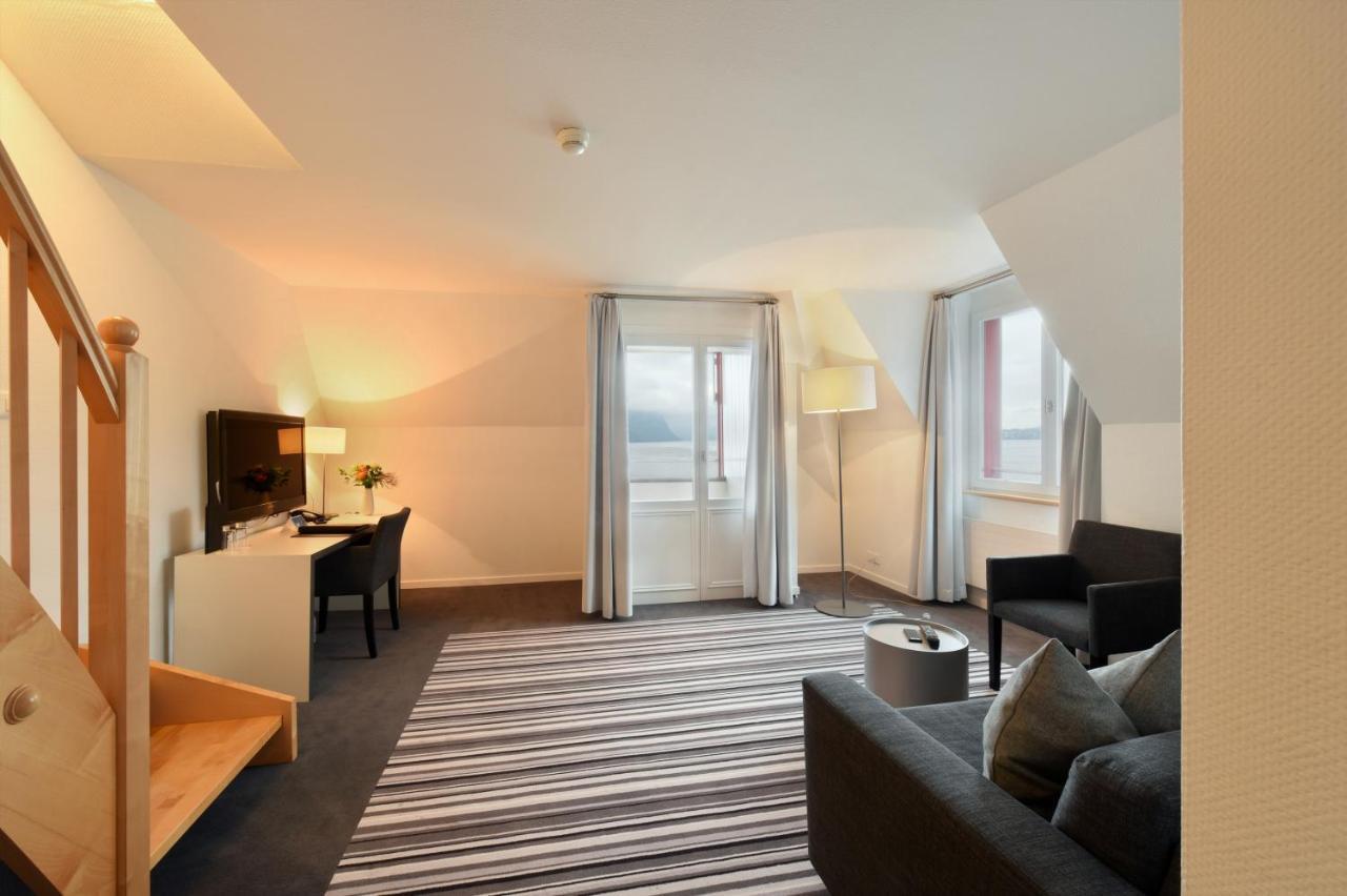 Hotel Vitznauerhof - Lifestyle Hideaway At Lake Lucerne Exteriör bild