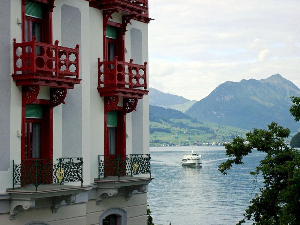 Hotel Vitznauerhof - Lifestyle Hideaway At Lake Lucerne Exteriör bild